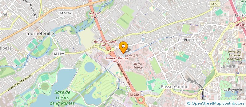 localisation de l'entreprise EQUILIBRE FITNESS à TOULOUSE