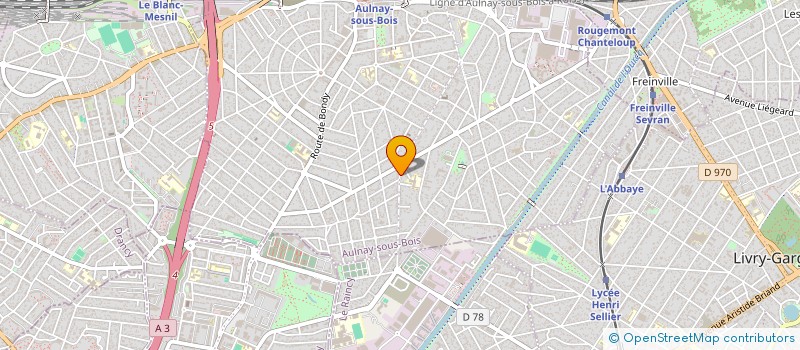 localisation de l'entreprise EQUILIBRE MOBILE à AULNAY-SOUS-BOIS