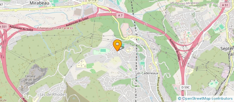 localisation de l'entreprise EQUILIBRE RASSEMBLEMENT OPTIMISME SINCERITE BOXING (E.R.O.S. BOXING) à LES PENNES-MIRABEAU
