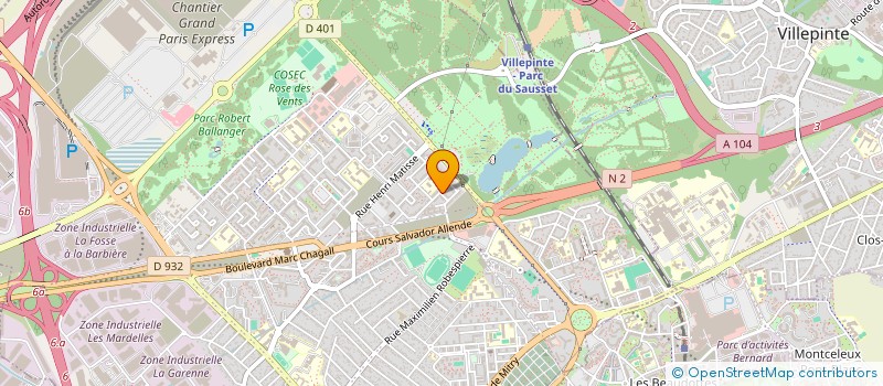 localisation de l'entreprise EQUILIBRE RELATIONNEL ESSENTI'ELLES à AULNAY-SOUS-BOIS