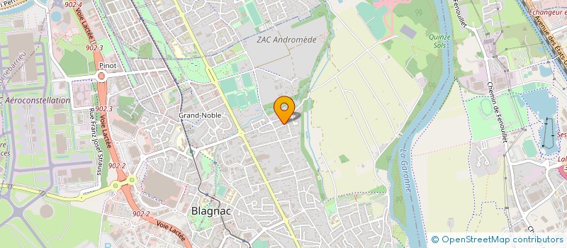 localisation de l'entreprise EQUILIBRE VETONATURA à BLAGNAC