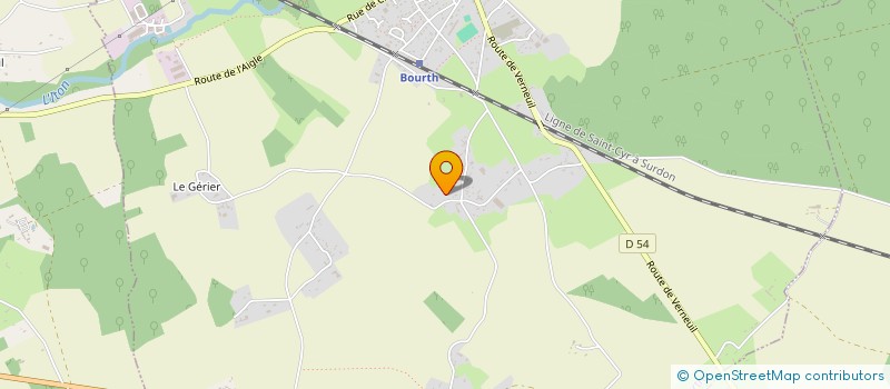 localisation de l'entreprise EQUILIBREYINYANG  BOURTH