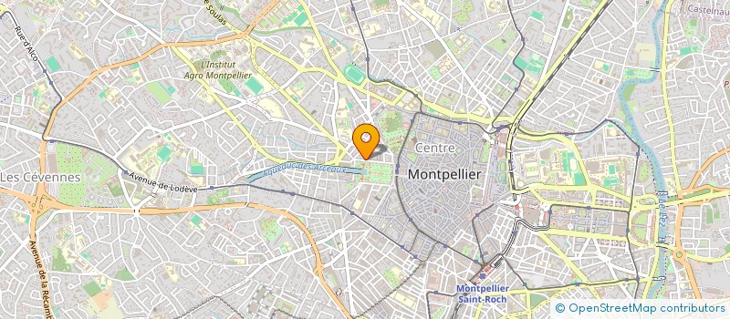 localisation de l'entreprise EQUILIBRI'S à MONTPELLIER