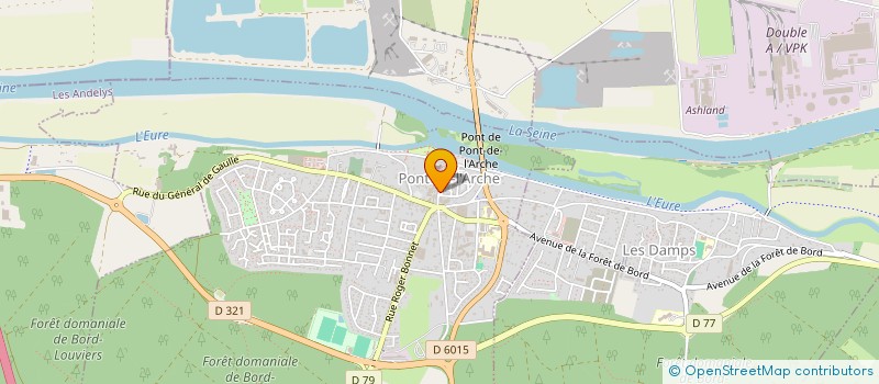 localisation de l'entreprise EQUILLE HENRIQUES FRANCISCO DA SILVA  PONT-DE-L'ARCHE