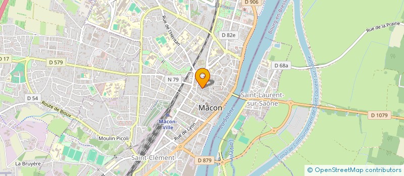 localisation de l'entreprise EQUILOGIE à MACON