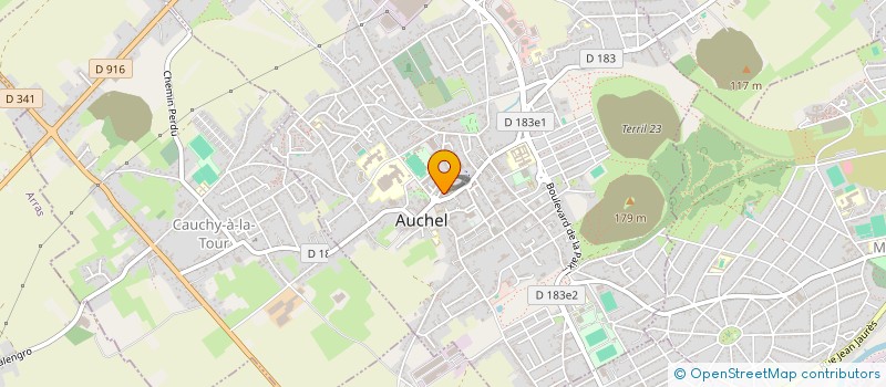 localisation de l'entreprise EQUILOGIS  AUCHEL