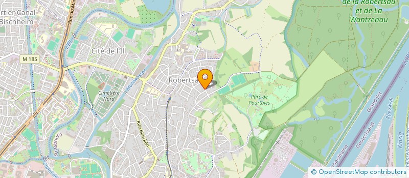 localisation de l'entreprise EQUIM  STRASBOURG