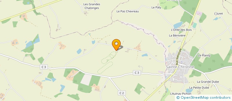 localisation de l'entreprise EQUIMAINE à MONTREVAULT-SUR-EVRE