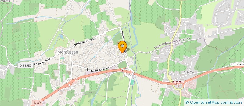 localisation de l'entreprise EQUIMAT SERVICES GROUP  MONTUSSAN