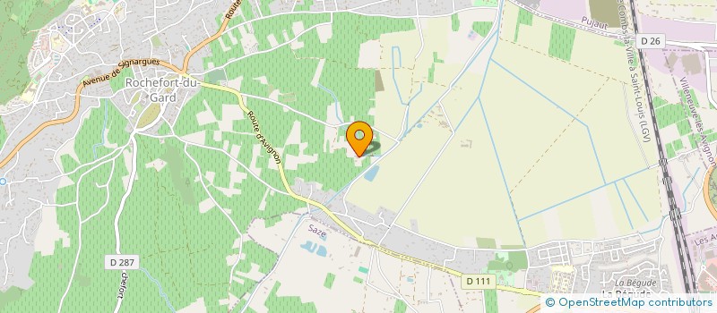 localisation de l'entreprise EQUIMILLS  ROCHEFORT-DU-GARD