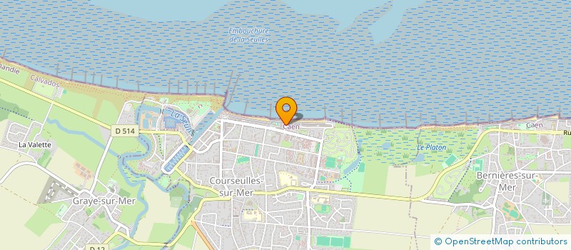 localisation de l'entreprise EQUIMONDO à COURSEULLES-SUR-MER