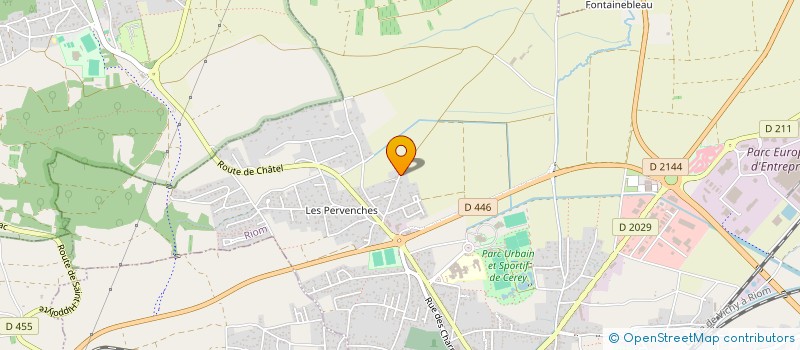 localisation de l'entreprise EQUIMOX  RIOM