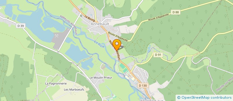 localisation de l'entreprise EQUINE PRODUCTS IMPORT FR  APPEVILLE-ANNEBAULT