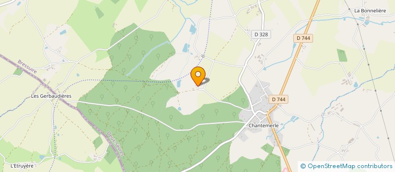 localisation de l'entreprise EQUINE SELLERIE ET FORMATION  MONCOUTANT-SUR-SEVRE