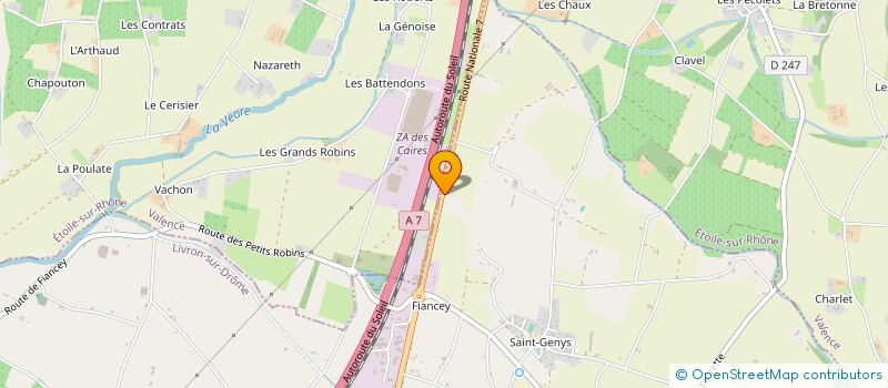 localisation de l'entreprise EQUINEDOG  LIVRON-SUR-DROME