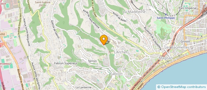 localisation de l'entreprise EQUINIE à NICE