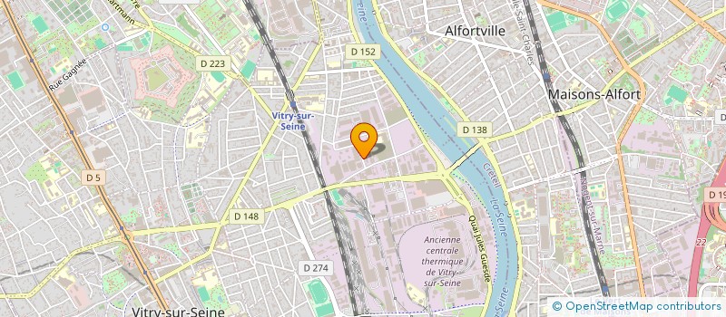 localisation de l'entreprise EQUINOR CAPITAL  VITRY-SUR-SEINE