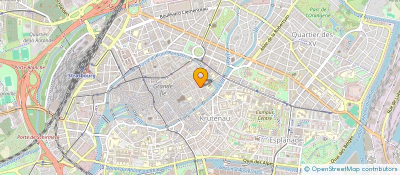 localisation de l'entreprise EQUINOT à STRASBOURG