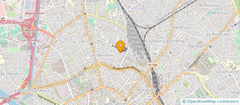 localisation de l'entreprise EQUINOX à TOULOUSE
