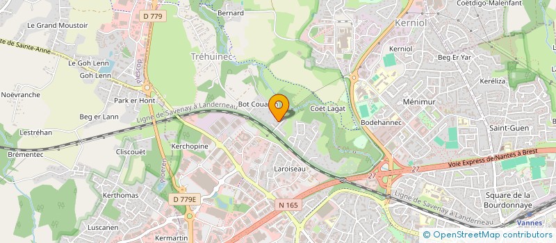 localisation de l'entreprise EQUINOX 47N2O CAPITAL à VANNES