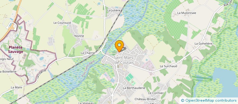 localisation de l'entreprise EQUINOX  SAINT-MARS-DE-COUTAIS