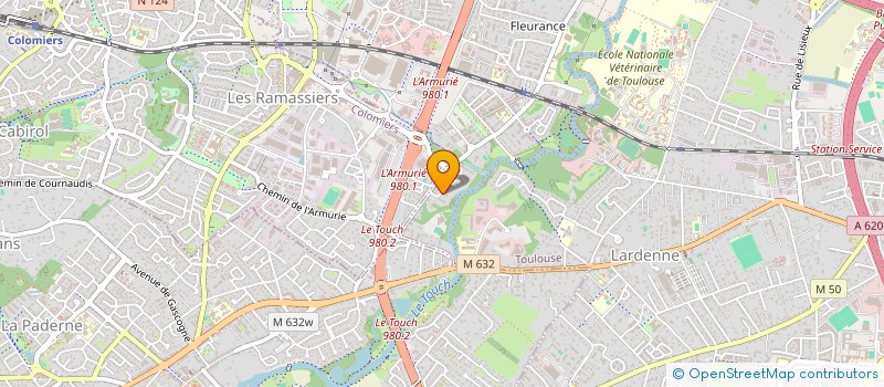 localisation de l'entreprise EQUINOX à TOULOUSE