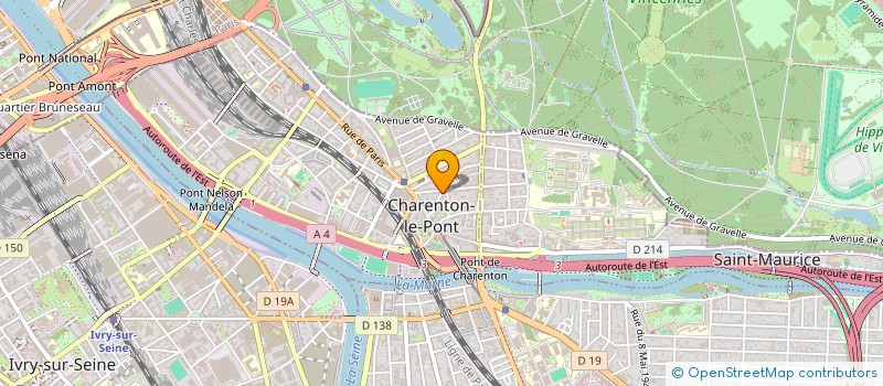 localisation de l'entreprise EQUINOX  CHARENTON-LE-PONT