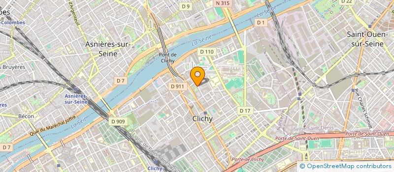 localisation de l'entreprise EQUINOX AFRICA à CLICHY