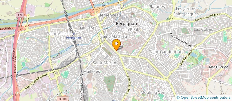 localisation de l'entreprise EQUINOX FRANCE à PERPIGNAN