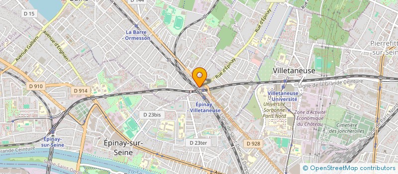 localisation de l'entreprise EQUINOX TRADING INTERNATIONAL à EPINAY-SUR-SEINE