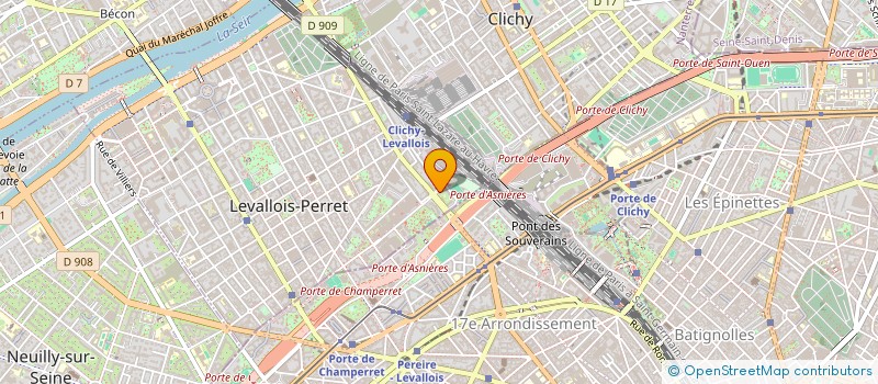 localisation de l'entreprise EQUINOX TRANSITION à LEVALLOIS-PERRET