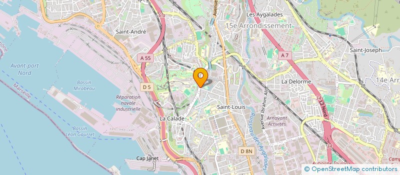 localisation de l'entreprise EQUINOXE 21 à MARSEILLE