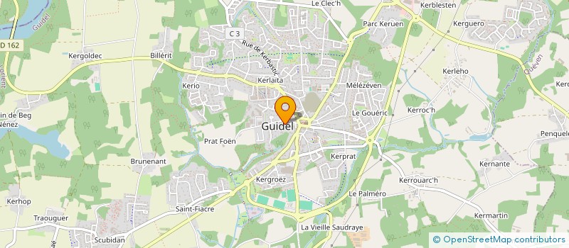localisation de l'entreprise EQUINOXE à GUIDEL