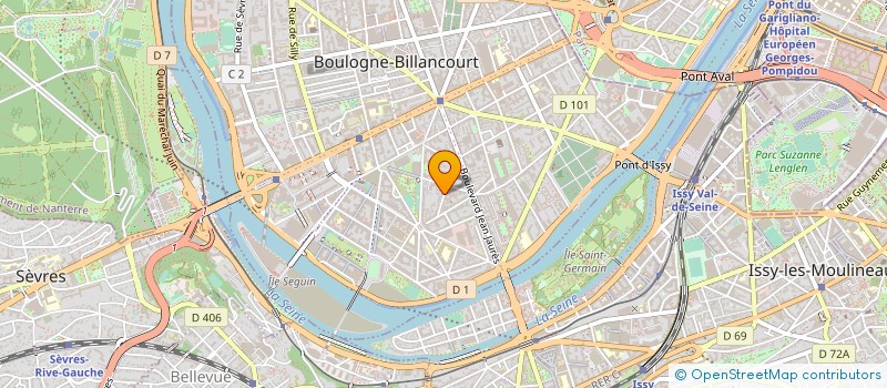 localisation de l'entreprise EQUINOXE à BOULOGNE-BILLANCOURT