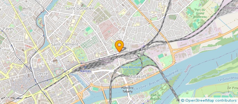localisation de l'entreprise EQUINOXE à NANTES