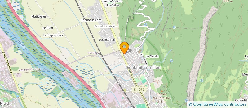 localisation de l'entreprise EQUINOXE à FONTANIL-CORNILLON