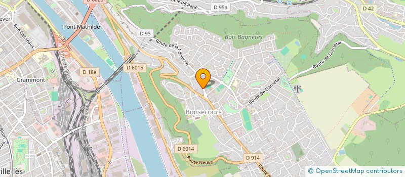 localisation de l'entreprise EQUINOXE  BONSECOURS