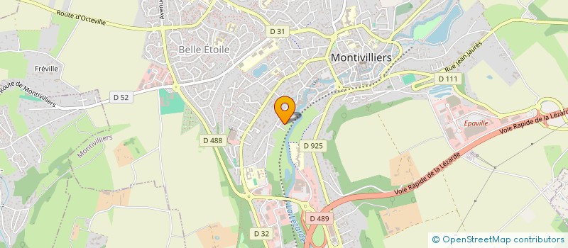 localisation de l'entreprise EQUINOXE  MONTIVILLIERS