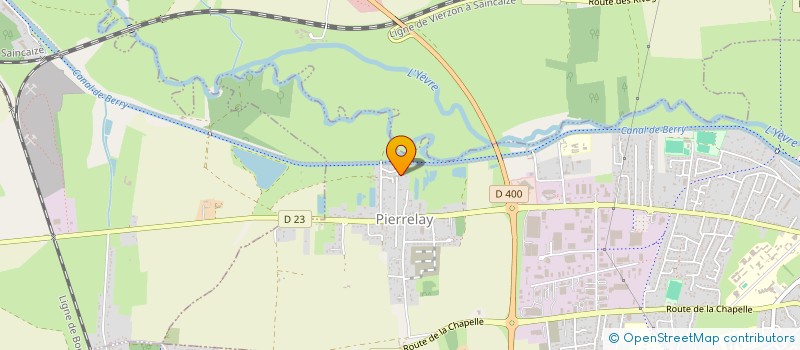 localisation de l'entreprise EQUINOXE  BOURGES