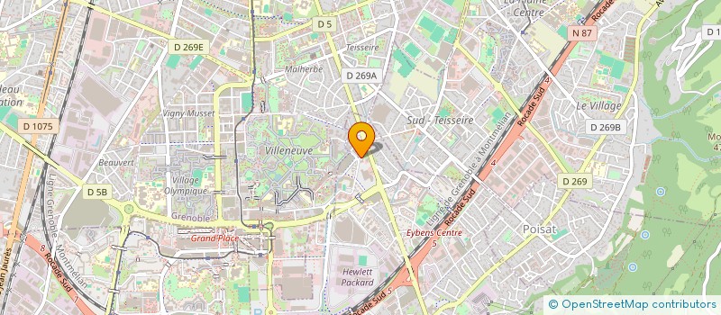 localisation de l'entreprise EQUINOXE  GRENOBLE