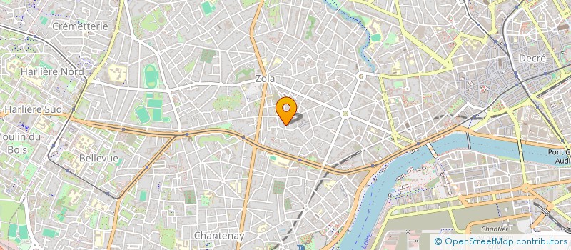 localisation de l'entreprise EQUINOXE à NANTES