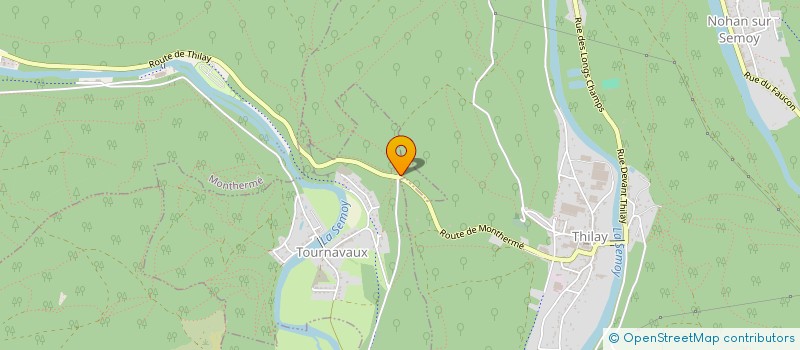 localisation de l'entreprise EQUINOXE  TOURNAVAUX