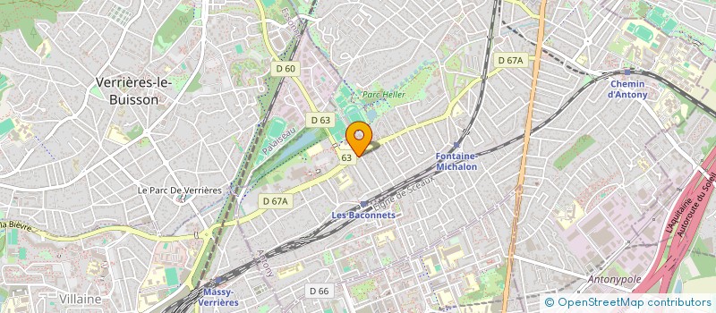 localisation de l'entreprise EQUINOXE ET ENERGIE à ANTONY