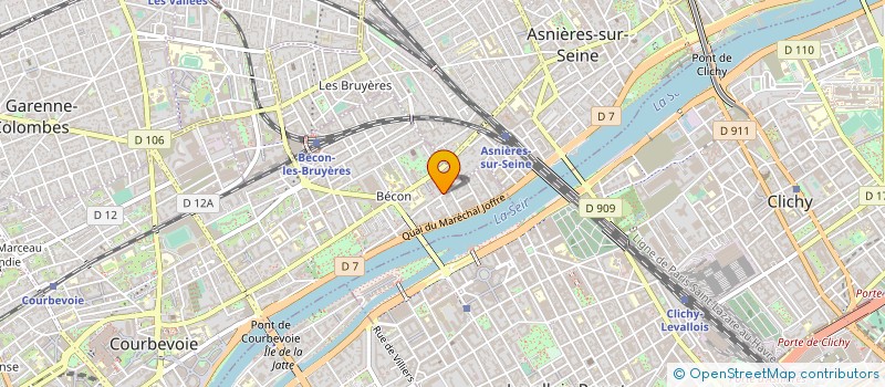 localisation de l'entreprise EQUINOXE EVENEMENT à COURBEVOIE