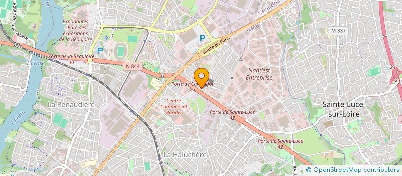 localisation de l'entreprise EQUINOXE FINANCE CONSEIL INVESTISSEMENT à NANTES