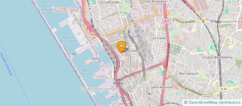 localisation de l'entreprise EQUINOXE FORMATION à MARSEILLE