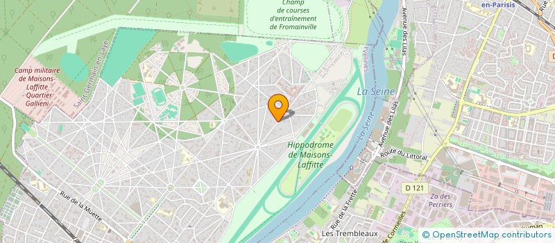 localisation de l'entreprise EQUINOXE LA PLAGNE  MAISONS-LAFFITTE