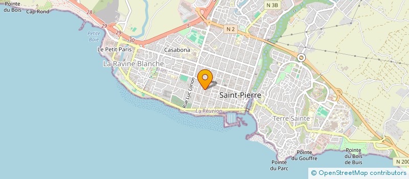 localisation de l'entreprise EQUINOXE SARL à SAINT-PIERRE
