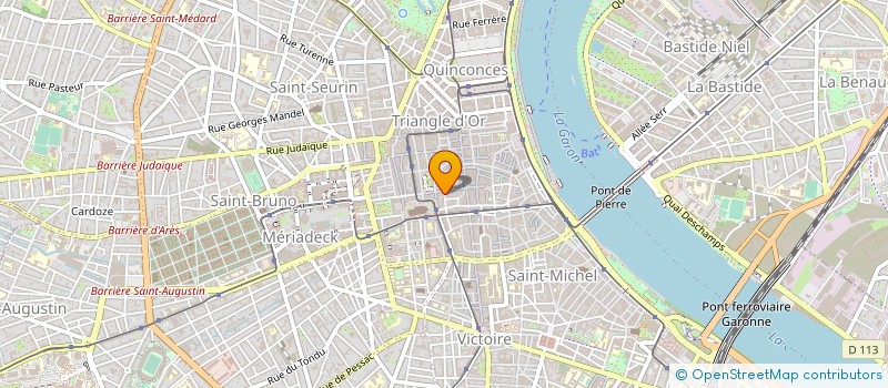 localisation de l'entreprise EQUINOXE SUD OUEST à BORDEAUX