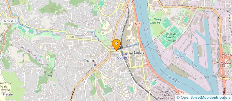 localisation de l'entreprise EQUINOXE VOYAGES  OULLINS-PIERRE-BENITE